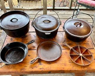 Vintage Cast Iron Cookware