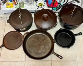 Vintage Cast Iron Cookware