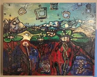 Awesome Abstract Original Painting