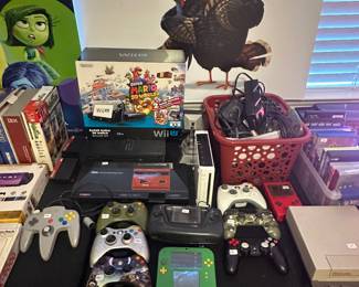 Various Game Consoles/Systems inc Atari 2600, Sega Master System, Sega Game Gear, Xbox 360s, etc..