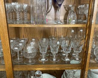 Baccarat stemware