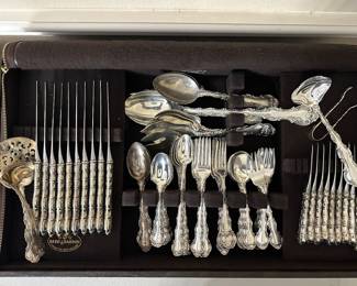 Gorham Strasborg Sterling Silver Flatware Set