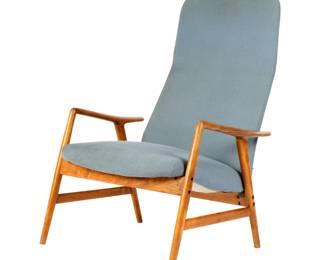 Lot 192A: Alf Svennson for Fritz Hansen Danish Lounge Chair