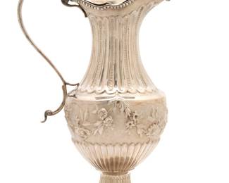 Lot 9: Butty & Dumee George III Sterling Silver Ewer