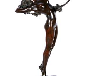 Lot 287: after Harriet Whitley Frishmuth "The Vine" Bronze