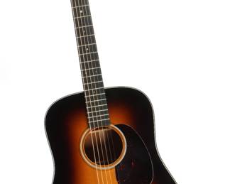 Lot 87: 2015 Martin D-18 Sunburst Acoustic Guitar