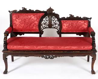 Lot 61: Gabriel Viardot Japonesque Sofa
