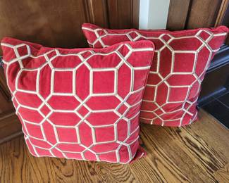 Decorative pillows