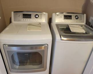 LG washer & dryer