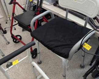 Multiple medical pieces of equipment