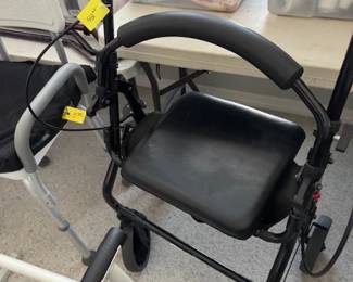 Multiple medical pieces of equipment