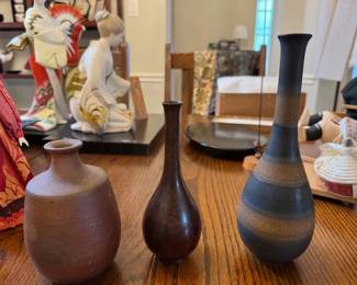 Vintage Hand- made Collectible Vases