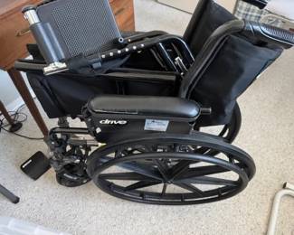 Multiple medical pieces of equipment