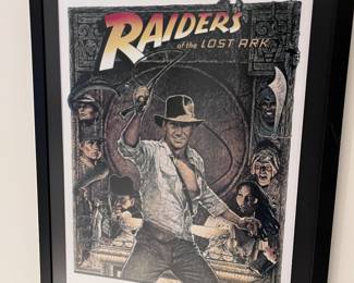 Nicely framed movie posters