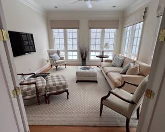 Carpet and comfy furn