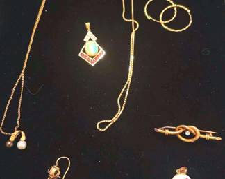 14K Gold Chain And More 