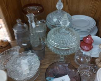 Crystal glassware 