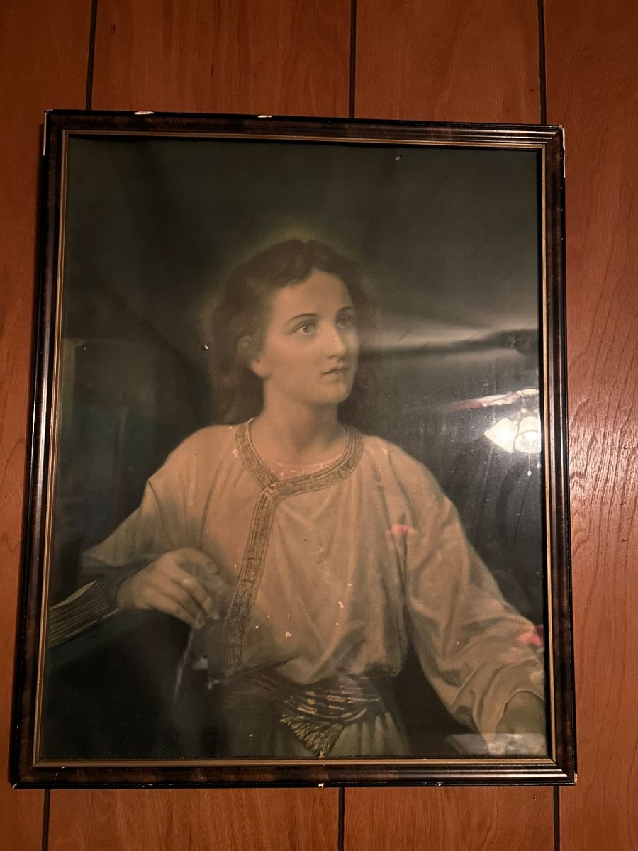 Vintage print - Jesus as a child