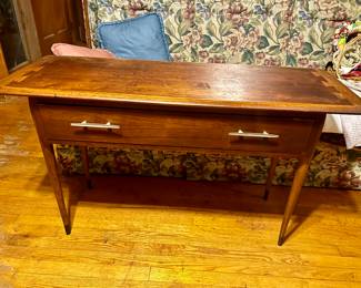 Lane Acclaim Mid Century Modern picture window/ console table. Hasn’t been refinished. 