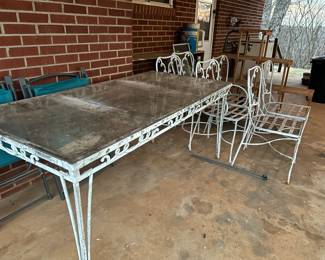 Wrought Iron patio set