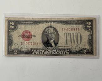 Series 1928 G $2 Legal Tender Note