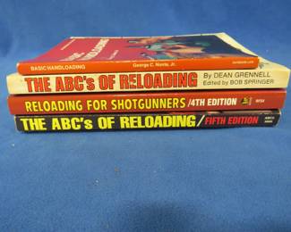 Lot 390. Four reloading manuals