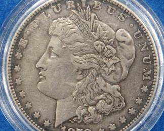 Lot 170. 1878 P Morgan silver dollar