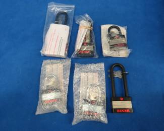Lot 417. Six new Ruger gun locks