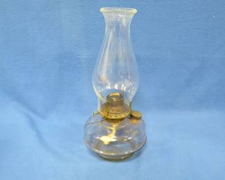 Lot 218. Queen Anne No. 2 kerosene lamp