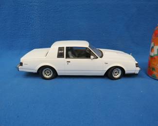 Lot 211. Rare Limited Edition GMP 1986 Buick Regal Type T. Only 5004 made. 1:18 scale die-cast car with original box.