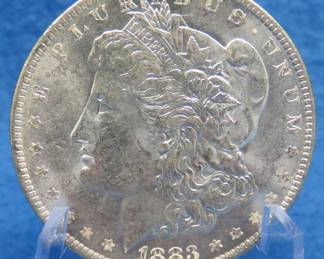 Lot 378. 1883 O Morgan Silver Dollar