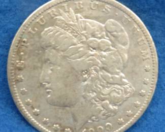 Lot 420. 1900 O Morgan Silver Dollar