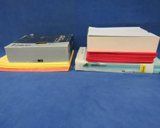 Lot 416. Paper including pastel and 25% cotton fiber. 8 1/2" x 11" and 8 1/2" x 14".