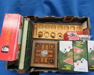 Lot 162. Cards, games and more