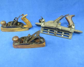 Lot 343. Three antique planes