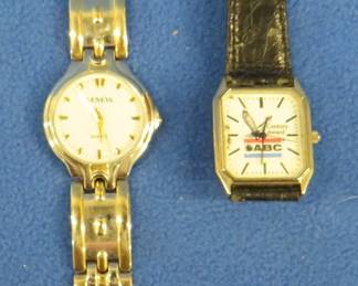 Lot 392. ABC Century Award wristwatch and a Geneva wrist watch