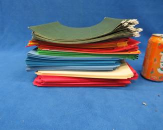 Lot 412. Paper file folders
