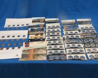 Lot 468. Collectible quarters and dollars