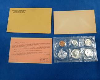 Lot 458. 1964 P US Mint Proof Set