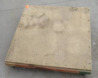 Lot 209. 30" x 28" dolly