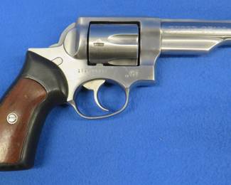 Lot 10. Ruger GP100 .357 Magnum revolver. Ser. No. 172-08897. 4.2" barrel. Double action only. Includes Boyt case.