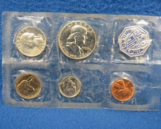 Lot 323. 1957 P US Mint Uncirculated Set