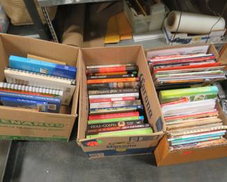 Lot 47. Cookbooks and much more