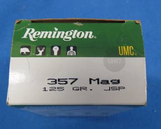 Lot 354. 50 Remington 357 Mag rounds