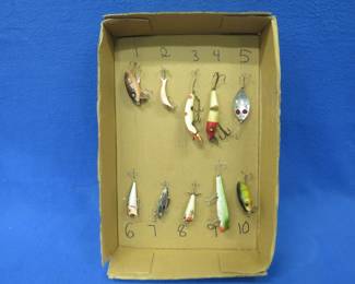 Lot 280. Ten lures