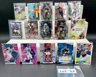 Modern Football Card Lot (15) Cards Total - Including Short Prints, Prizms and Rookies. Lawrence Taylor