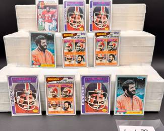 Lyle Alzado Vintage Football Card Lot (10) Card Total