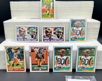 Henry Ellard Vintage Football Card Lot (8) Card Total