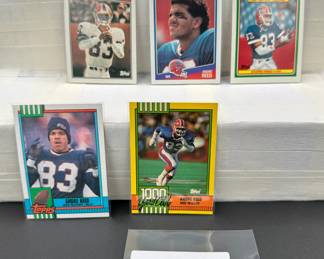 Andre Reed Vintage Football Card Lot (5) Card Total
