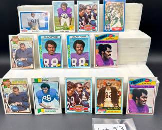 Alan Page Vintage Football Card Lot (13) Card Total